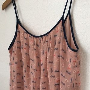 Unique Babydoll Cat Dress